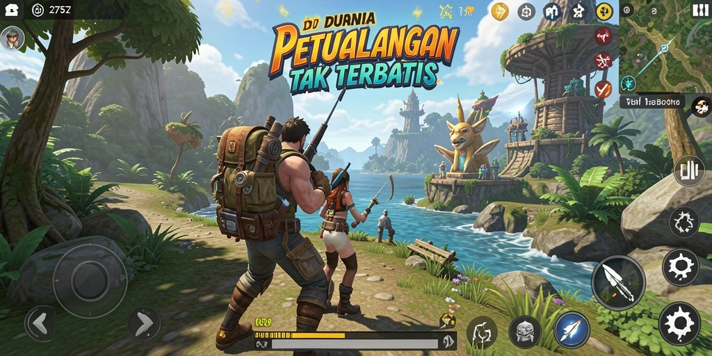 Gambaran gameplay 2757 dalam dunia Open World yang imersif.