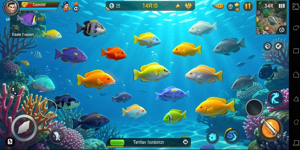 Tampilan gameplay yang mengasyikkan dari 34R dengan grafis menawan.