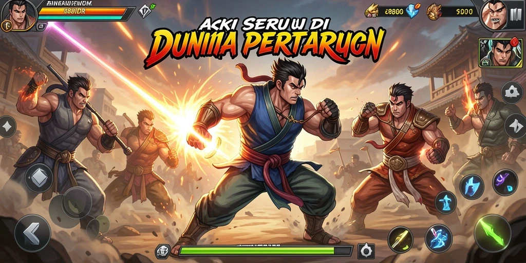 Screenshot aksi mendebarkan dari gameplay 888IDR.