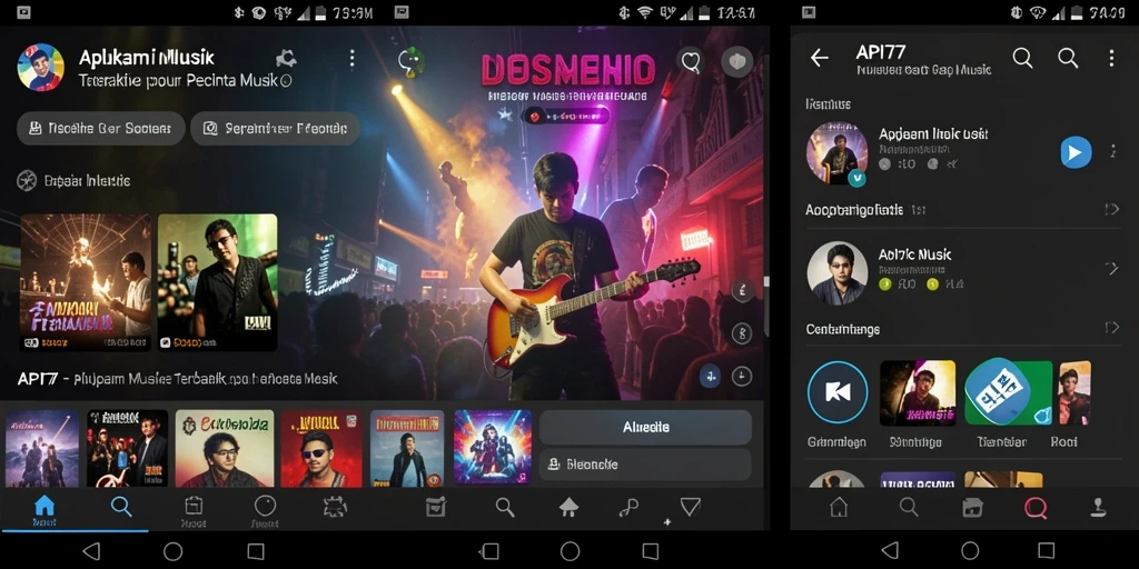Tampilan screenshot gameplay API77 yang menampilkan fitur karaoke interaktif.