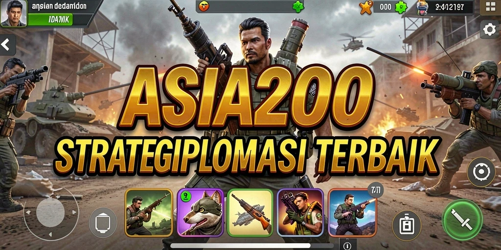 Tampilan gameplay ASIA200 dengan strategi yang mendalam.