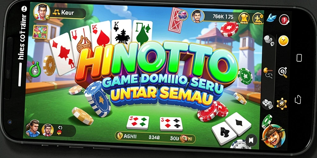 Screenshot menampilkan gameplay seru HINOTOTO dengan pemain bersaing.