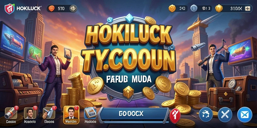 Tampilan menarik dari gameplay HOKILUCK yang seru.