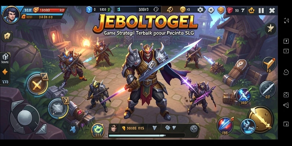 Screenshot JEBOLTOGEL menampilkan gameplay strategi yang menarik dan interaktif.