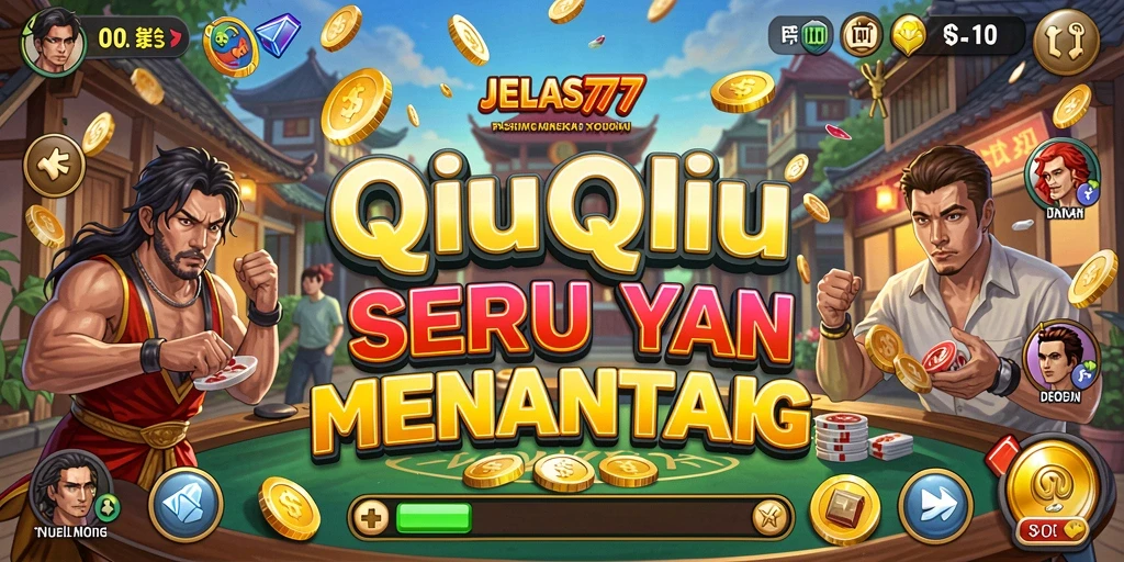 Screenshot gameplay QiuQiu yang menarik dari JELAS777.