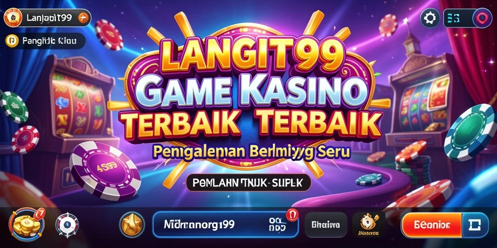 Tampilan menarik dari permainan Kasino di LANGIT99, penuh aksi dan hadiah.