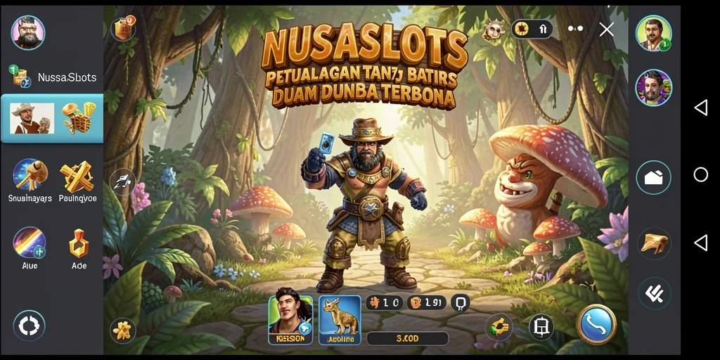 Tangkapan layar NUSASLOTS menampilkan gameplay Open World yang mendebarkan.