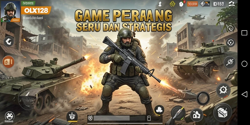 Gameplay intens dan grafis menakjubkan OLX128.