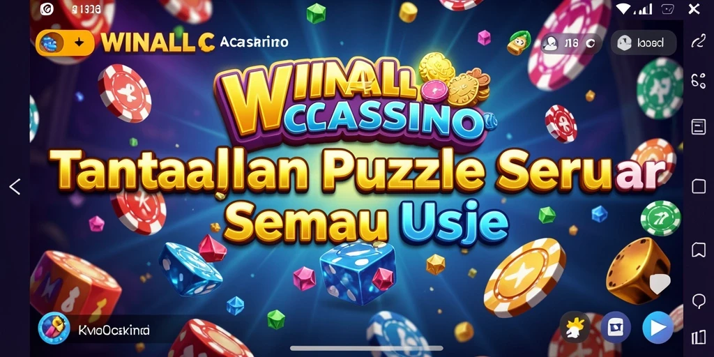 Gameplay menarik dari WINALLCASINO dengan puzzle yang menantang.